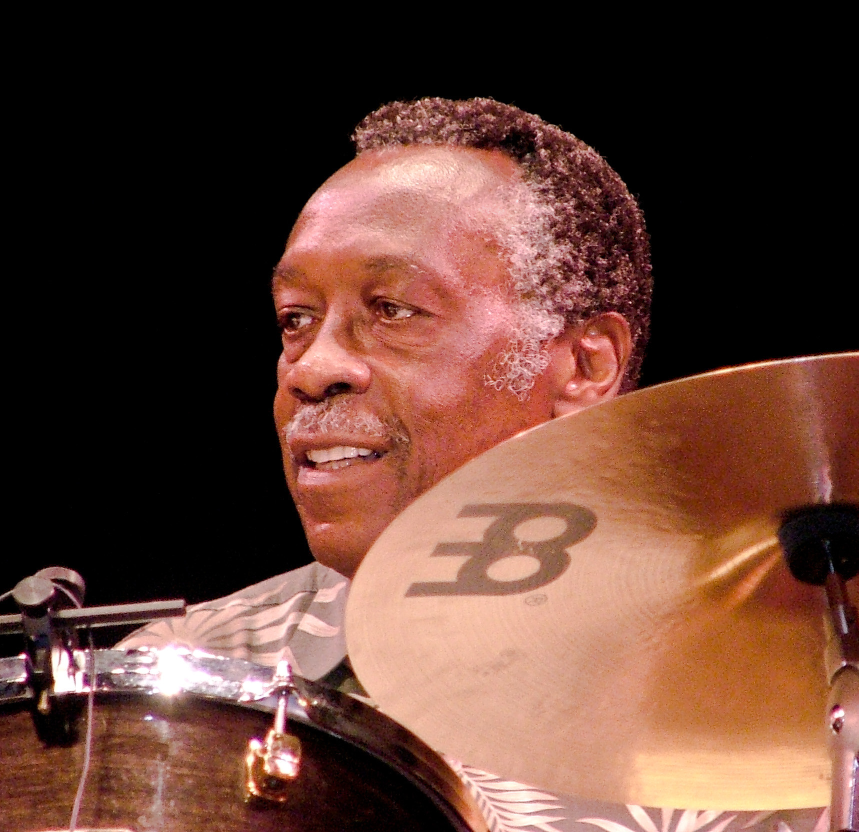Drummer Clyde Stubblefield performing in 2005