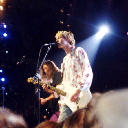 Nirvana during the early 1990s, honored with the 2026 MTV VMA Video Vanguard Award
